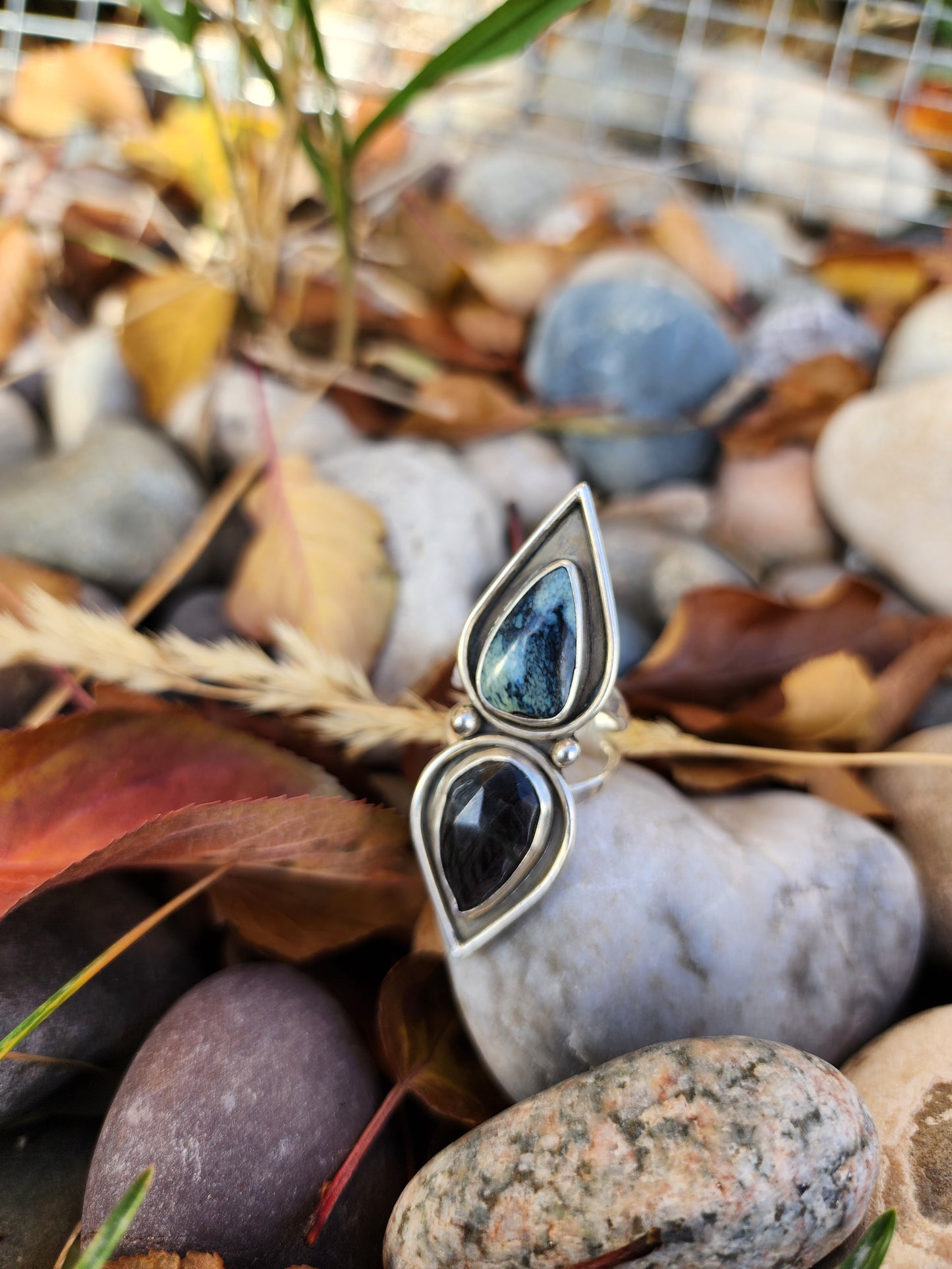 Hypersthene w/ C&T Variscite |size 7.25|