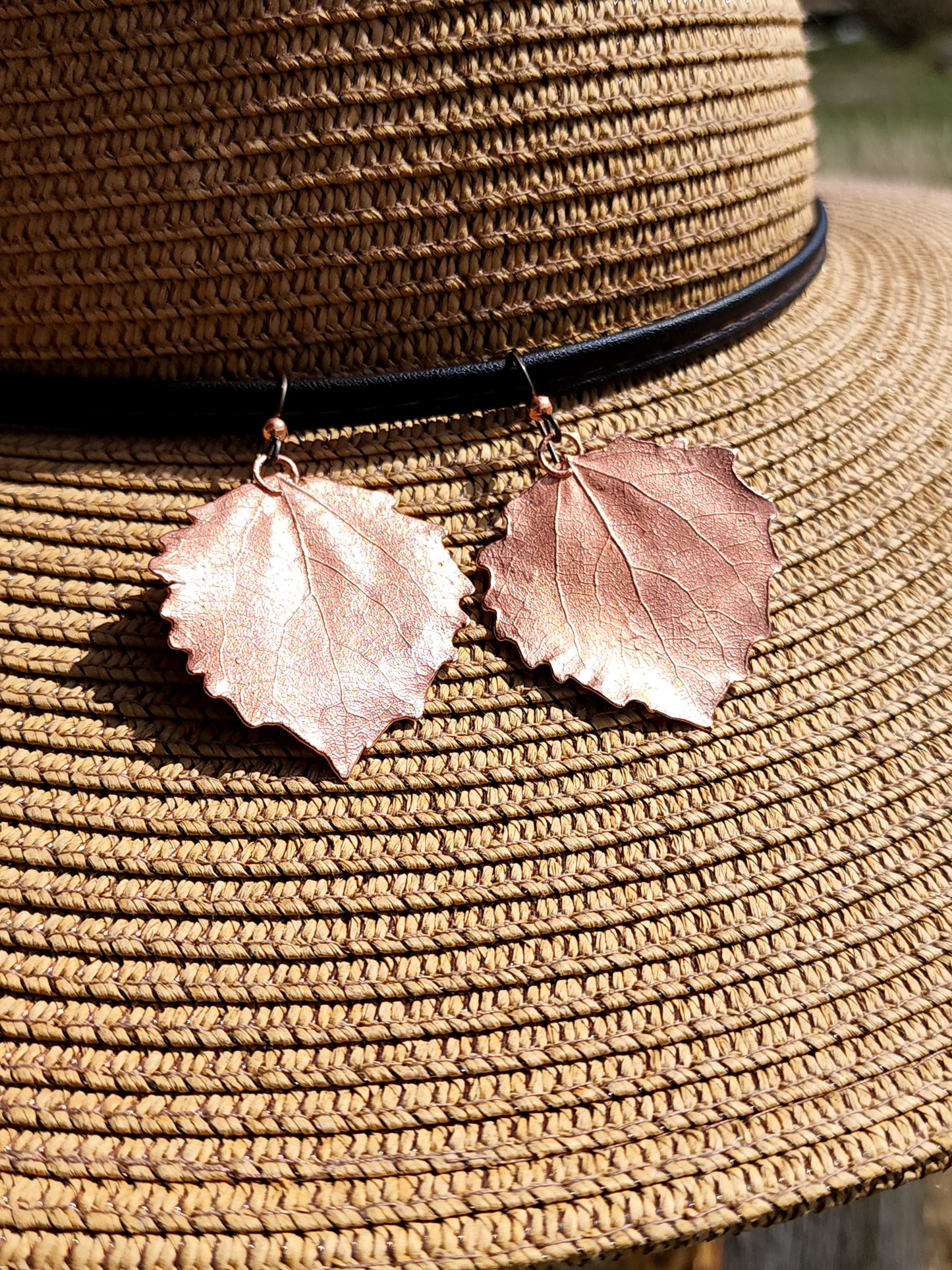 Aspen Leaf Earrings
