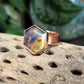 Aurora opal ring